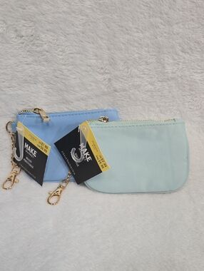 Make Market Mini Zip Pouch with Gold Hardware
